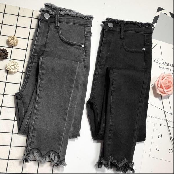 womens jeans mom jeans 2021 new high waist korean version of the large size was thin black tight nine point pants, Blue
womens jeans mom jeans 2021 new high waist korean version of the large size was thin black tight nine point pants, Blue