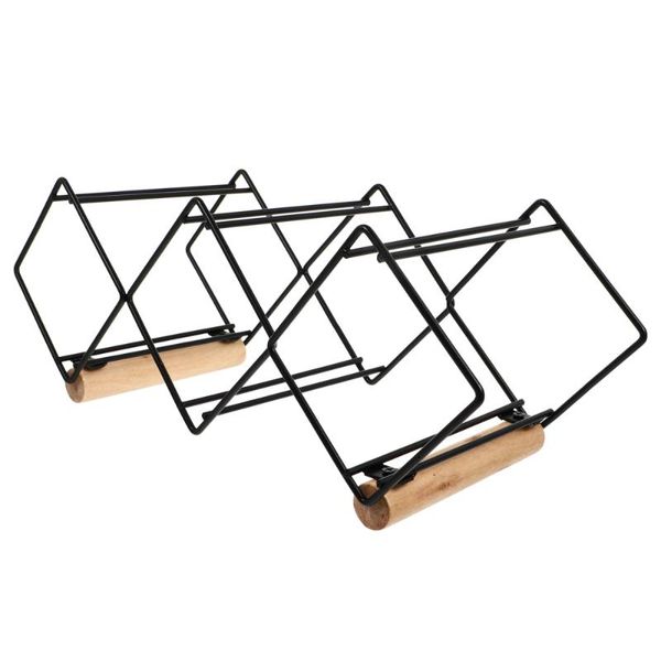 hooks & rails 1pc wrought iron rack creative holder home shelf (black)
hooks & rails 1pc wrought iron rack creative holder home shelf (black)