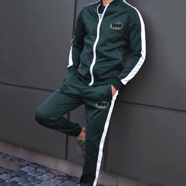 gym clothing 2021 european and american men's fashion suit autumn winter trend solid color sports leisure two-piece, White;black
gym clothing 2021 european and american men's fashion suit autumn winter trend solid color sports leisure two-piece, White;black