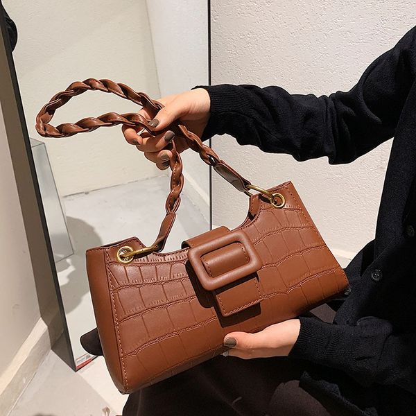 hangbags advanced underarm bag 2021 fashion korean version crocodile texture messenger women's foreign style shoulder
hangbags advanced underarm bag 2021 fashion korean version crocodile texture messenger women's foreign style shoulder