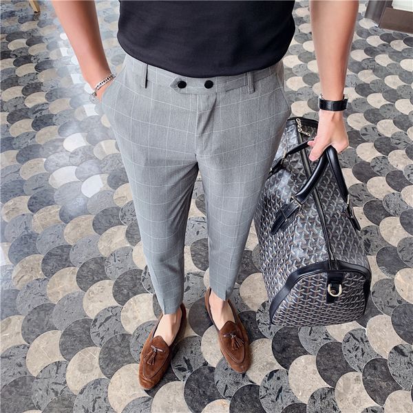 2021 new british style men suit spring summer business chess pants fine ankle adjustment office length 35-29 yjno, Black
2021 new british style men suit spring summer business chess pants fine ankle adjustment office length 35-29 yjno, Black