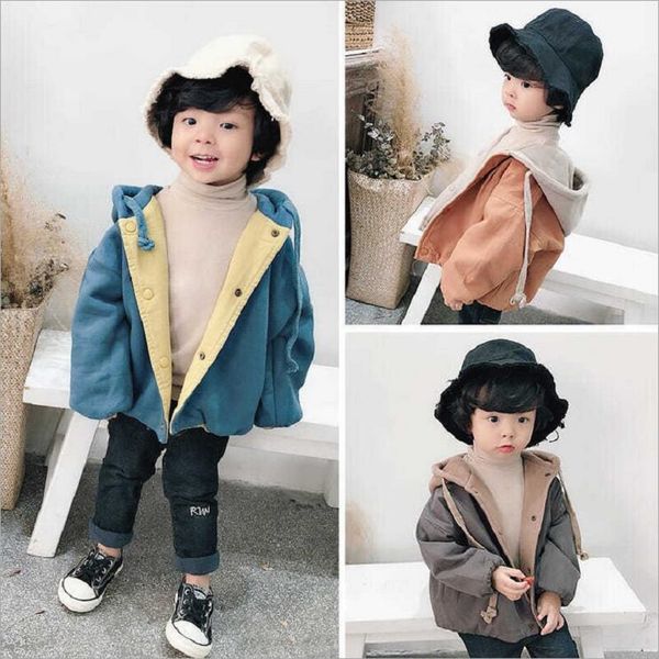 autumn 1-7years children outwear wear both sides jacket for boys casual thickened cotton hooded boys coat for kids clothes, Blue;gray
autumn 1-7years children outwear wear both sides jacket for boys casual thickened cotton hooded boys coat for kids clothes, Blue;gray