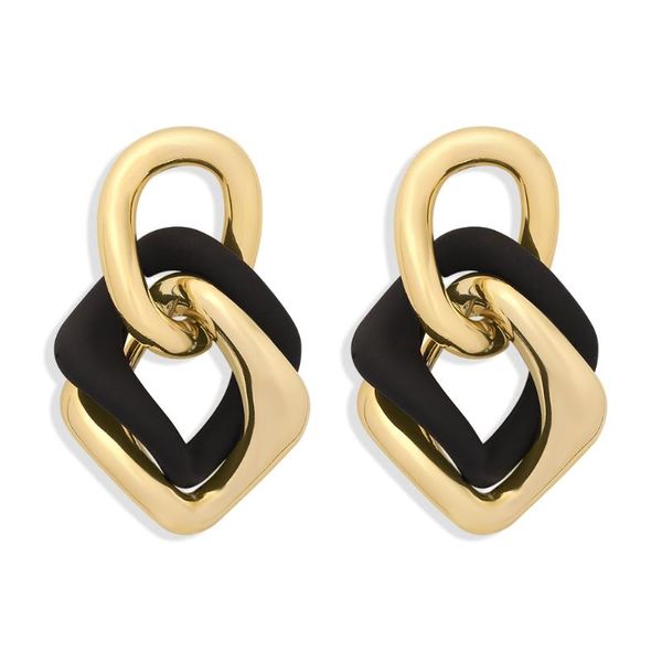 women's fashion earrings simple red buckle design earrings personality light luxury temperament ladies all-match, Silver
women's fashion earrings simple red buckle design earrings personality light luxury temperament ladies all-match, Silver