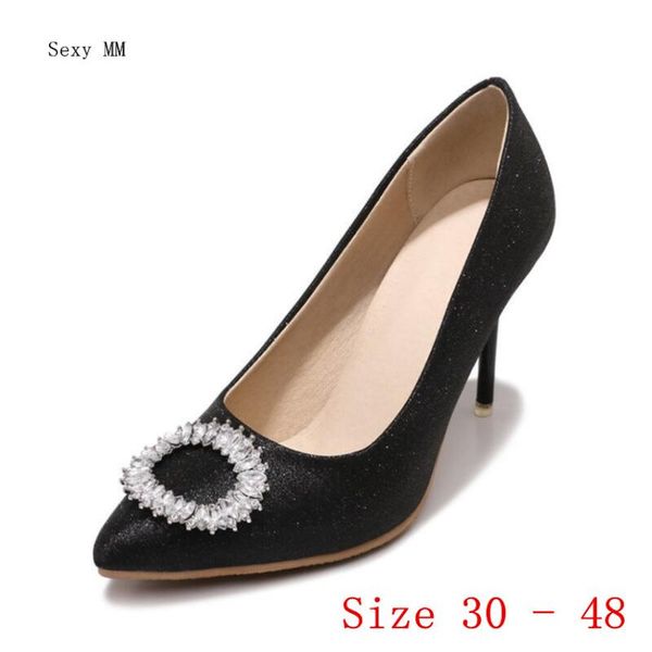 dress shoes high heels women pumps heel stiletto woman party wedding kitten small plus size 30 - 48, Black
dress shoes high heels women pumps heel stiletto woman party wedding kitten small plus size 30 - 48, Black