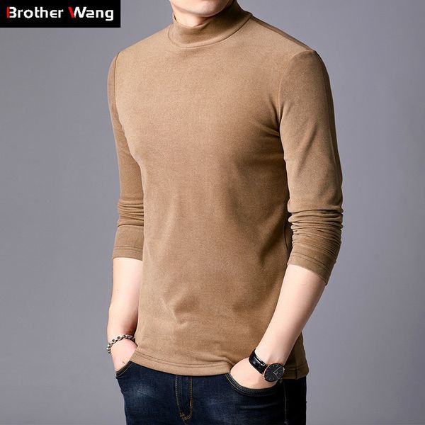 2021 men cotton turtleneck t-shirt autumn new fashion business casual solid color long sleeve bottoming shirt male brand clothes 75jp, White;black
2021 men cotton turtleneck t-shirt autumn new fashion business casual solid color long sleeve bottoming shirt male brand clothes 75jp, White;black