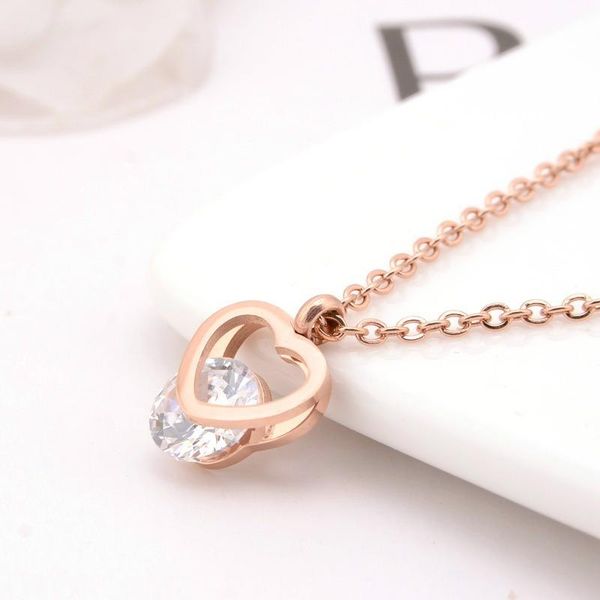 pendant necklaces diamond necklace fashion lady love boutique sautoir rose gold titanium steel jewelry stainless wholesale bulk, Silver
pendant necklaces diamond necklace fashion lady love boutique sautoir rose gold titanium steel jewelry stainless wholesale bulk, Silver