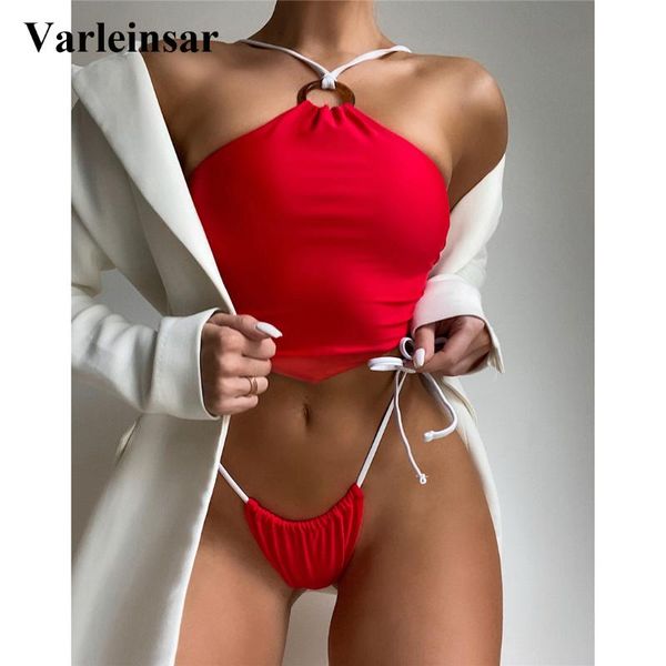 women's swimwear sleeveless backless halter bikini female swimsuit women two-pieces set bather bathing suit swim v3061, White;black
women's swimwear sleeveless backless halter bikini female swimsuit women two-pieces set bather bathing suit swim v3061, White;black