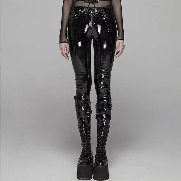 women's pants & capris high waist shiny patent leather pencil women pvc stretch bodycon trousers slim zip nightclub custom, Black;white
women's pants & capris high waist shiny patent leather pencil women pvc stretch bodycon trousers slim zip nightclub custom, Black;white