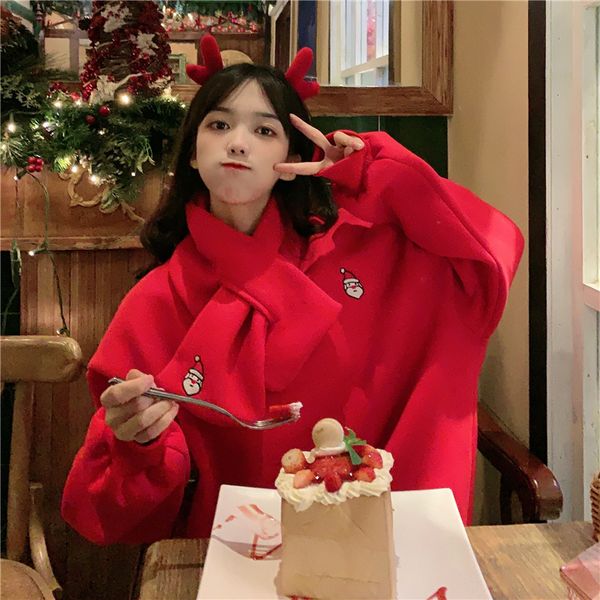 2021 Top quality Christmas Sweatshirts Autumn Winter Thick Veet Women Pullovers Embroidery Printing Long Hoodies Students VUI9, Black
2021 Top quality Christmas Sweatshirts Autumn Winter Thick Veet Women Pullovers Embroidery Printing Long Hoodies Students VUI9, Black