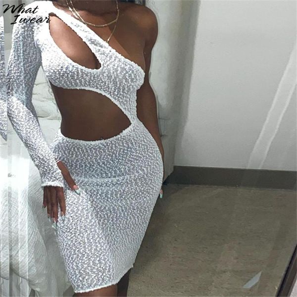 casual dresses whatiwear irregular elegant solid mini dress women hollow cleavage one-shoulder long sleeve hipster party club female we, Black;gray
casual dresses whatiwear irregular elegant solid mini dress women hollow cleavage one-shoulder long sleeve hipster party club female we, Black;gray