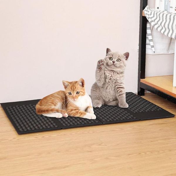 cat beds & furniture pet litter mat eva double layer trapping pets pad bottom non-slip floor
cat beds & furniture pet litter mat eva double layer trapping pets pad bottom non-slip floor