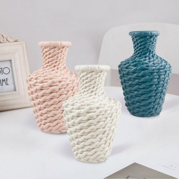 vases nordic plastic vase imitation ceramic flower pot weave plants arrangement decor
vases nordic plastic vase imitation ceramic flower pot weave plants arrangement decor