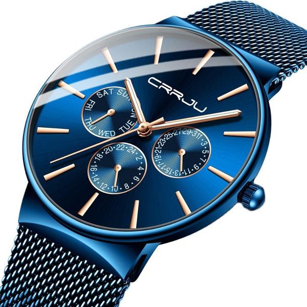 wristwatches 2021 men watches brand business chronograph waterproof sport automatic date quartz watch for relogio masculino, Slivery;brown
wristwatches 2021 men watches brand business chronograph waterproof sport automatic date quartz watch for relogio masculino, Slivery;brown