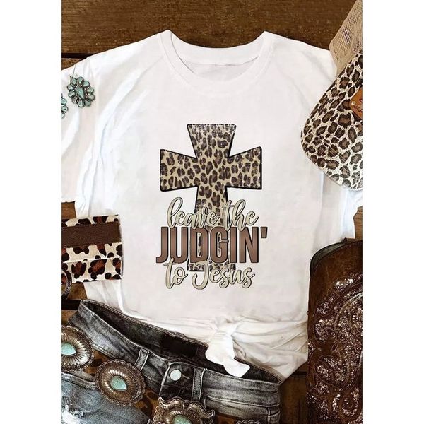cross women is fashion word 3d printing short slim t-shirt summer casual round neck short short sleeve t-shirt, White
cross women is fashion word 3d printing short slim t-shirt summer casual round neck short short sleeve t-shirt, White