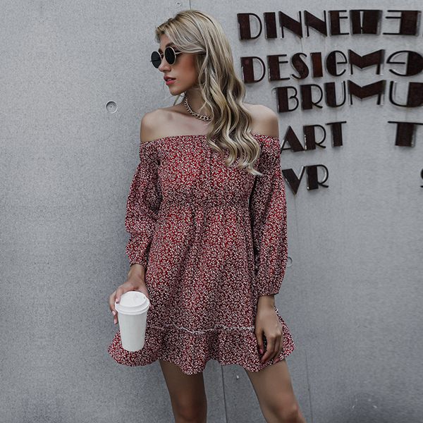 2021 autumn winter off the shoulder casual ruffles high waist slim slash neck dot print for women new fashion 2w1n, Black;gray
2021 autumn winter off the shoulder casual ruffles high waist slim slash neck dot print for women new fashion 2w1n, Black;gray