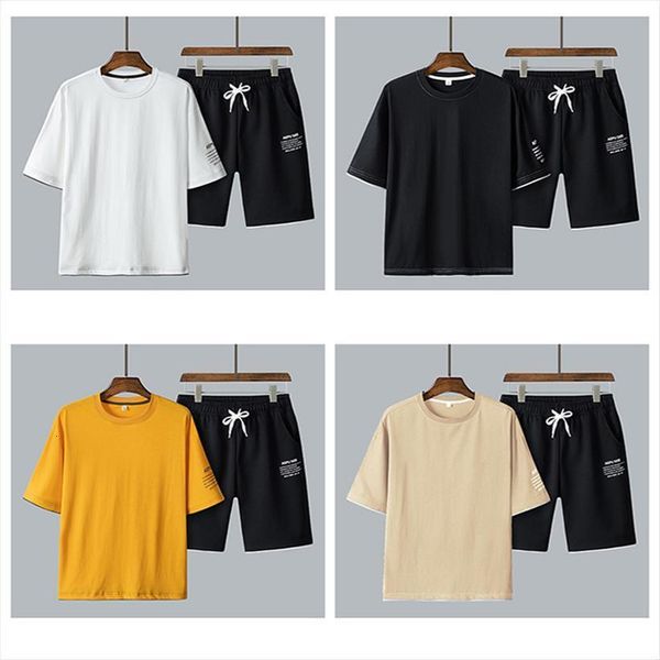 summer casual suit sets mens tracksuits piece set short sleeve t shirt shorts tracksuit thin loose slim sweatsuit clothing, Gray
summer casual suit sets mens tracksuits piece set short sleeve t shirt shorts tracksuit thin loose slim sweatsuit clothing, Gray