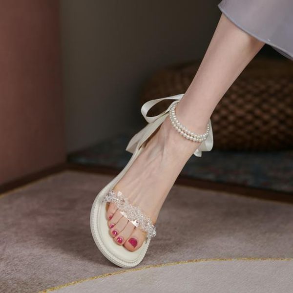 dress shoes temperament transparent word belt sandals female fairy style summer 2021 ins open toe pearl strap thick high heels, Black
dress shoes temperament transparent word belt sandals female fairy style summer 2021 ins open toe pearl strap thick high heels, Black