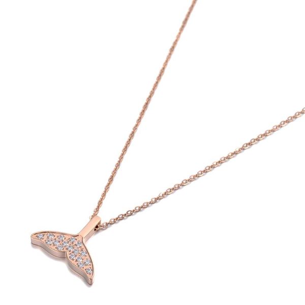 fashion mosaic cz crystal fish tail pendant necklaces for women titanium stainless steel choker necklace jewelry n19140, Golden;silver
fashion mosaic cz crystal fish tail pendant necklaces for women titanium stainless steel choker necklace jewelry n19140, Golden;silver