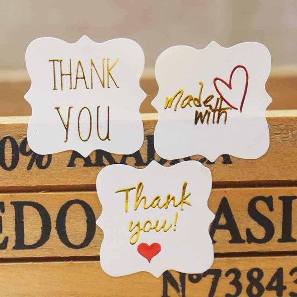 gift wrap 500pcs hand made gold seal sticker thank you label clear transparent jewelry labels
gift wrap 500pcs hand made gold seal sticker thank you label clear transparent jewelry labels