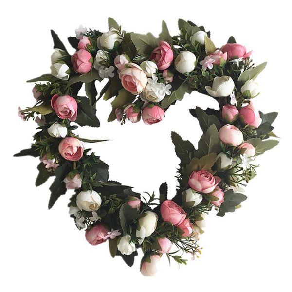 decorative flowers & wreaths artificial rose flower heart shape wreath for front door window wall wedding venue layout props farmhouse home
decorative flowers & wreaths artificial rose flower heart shape wreath for front door window wall wedding venue layout props farmhouse home