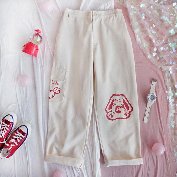 women's pants & capris japanese harajuku kawaii mori girls lolita cute catoon printed pocket loose elastic waist casual straight ins st, Black;white
women's pants & capris japanese harajuku kawaii mori girls lolita cute catoon printed pocket loose elastic waist casual straight ins st, Black;white