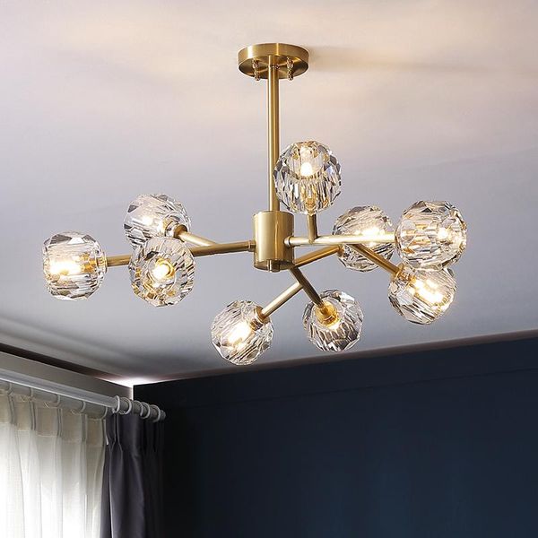 chandeliers modern copper luxury chandelier for living room simple crystal lighting restaurant bedroom ceiling
chandeliers modern copper luxury chandelier for living room simple crystal lighting restaurant bedroom ceiling