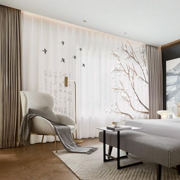 curtain & drapes custom chiffon sheer window drape for living room floral blossom birds khaki gray brown pink blue
curtain & drapes custom chiffon sheer window drape for living room floral blossom birds khaki gray brown pink blue