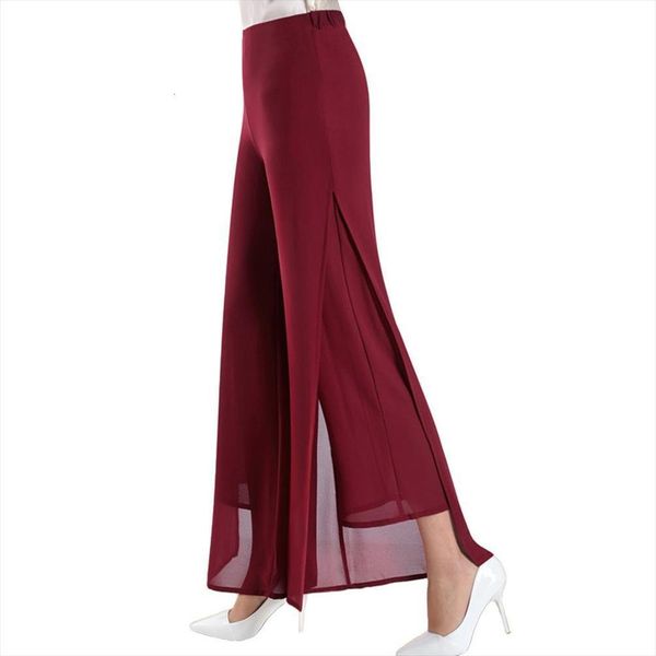 wide leg long trousers womens capri casual vintage high waist chiffon side split loose bohemia skirt red, Black;white
wide leg long trousers womens capri casual vintage high waist chiffon side split loose bohemia skirt red, Black;white