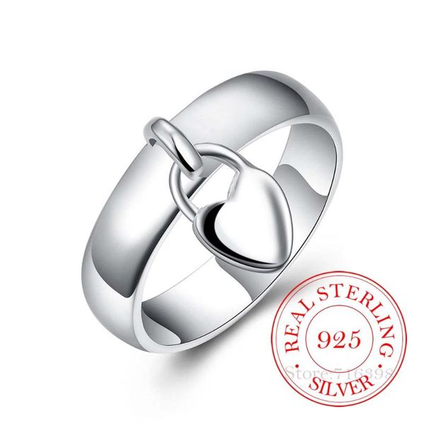 cluster rings 925 sterling silver jewelry heart lock shaped for women men 2021 romantic love couple's gift, Golden;silver
cluster rings 925 sterling silver jewelry heart lock shaped for women men 2021 romantic love couple's gift, Golden;silver