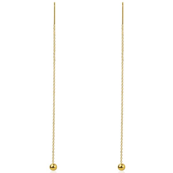 selling jewellery solid steel ball ear linepersonality all-match round steel ball chain female earrings wholesale, Silver
selling jewellery solid steel ball ear linepersonality all-match round steel ball chain female earrings wholesale, Silver