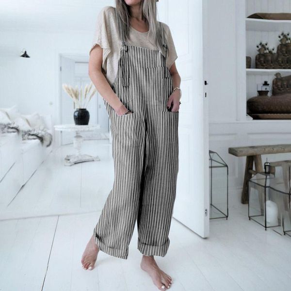 women's jumpsuits & rompers vintage women 2021 summer striped strappy casual loose wide leg pants sling plus size, Black;white
women's jumpsuits & rompers vintage women 2021 summer striped strappy casual loose wide leg pants sling plus size, Black;white