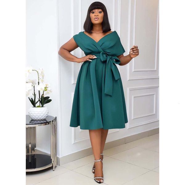 new african clothes short sleeve off shoulder big swing dress female 2021 vnhp, Black;gray
new african clothes short sleeve off shoulder big swing dress female 2021 vnhp, Black;gray