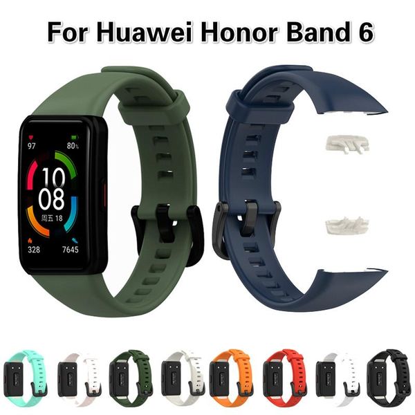 watch bands sport band for huawei honor 6 soft silicone strap replacement smart bracelet band6 accessories, Black;brown
watch bands sport band for huawei honor 6 soft silicone strap replacement smart bracelet band6 accessories, Black;brown