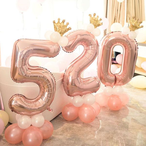 party decoration 32inch number 1 2 3 4 5 6 7 8 9 foil air balloon mini crown set baby shower birthday balaos
party decoration 32inch number 1 2 3 4 5 6 7 8 9 foil air balloon mini crown set baby shower birthday balaos