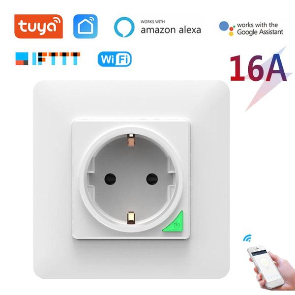 smart power plugs plug socket wifi eu 16a monitor timing function tuya smartlife app control works with alexa google assistant
smart power plugs plug socket wifi eu 16a monitor timing function tuya smartlife app control works with alexa google assistant