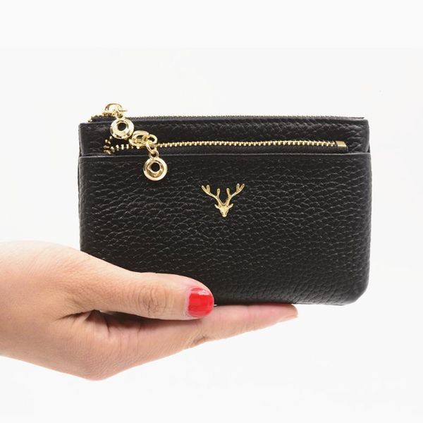 card holders women holder wallet purse for cards porte carte genuine leather pouch change bag business id, Brown;gray
card holders women holder wallet purse for cards porte carte genuine leather pouch change bag business id, Brown;gray