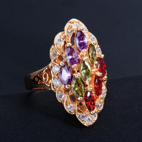 cluster rings trendy jewelry woman austria cz crystal elegant engagement with silver plated luxury cubic zirconia wedding ring, Golden;silver
cluster rings trendy jewelry woman austria cz crystal elegant engagement with silver plated luxury cubic zirconia wedding ring, Golden;silver