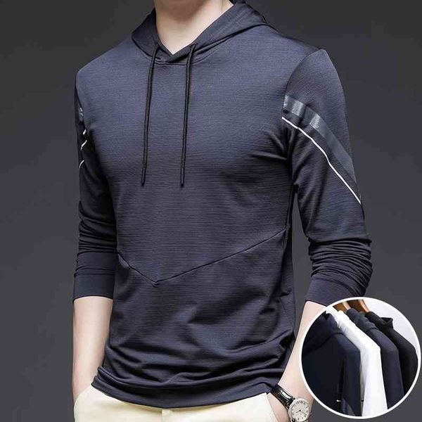 autumn new sweater long sleeve t-shirt korean fashion handsome ice silk t-shirt men's autumn hoodie, Black
autumn new sweater long sleeve t-shirt korean fashion handsome ice silk t-shirt men's autumn hoodie, Black
