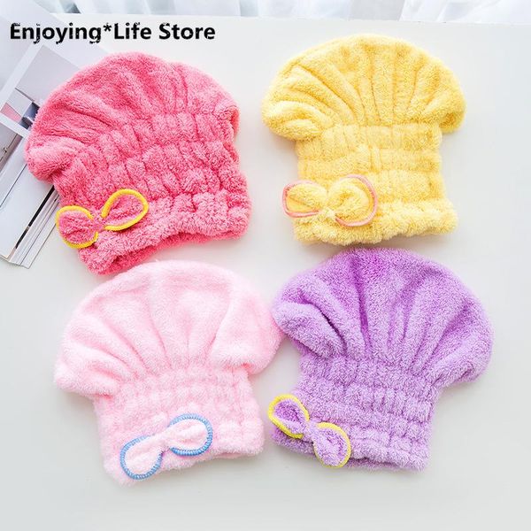 shower caps home-absorbent cute cap bow thickening microfiber quick-drying hair drying towel head wrap
shower caps home-absorbent cute cap bow thickening microfiber quick-drying hair drying towel head wrap