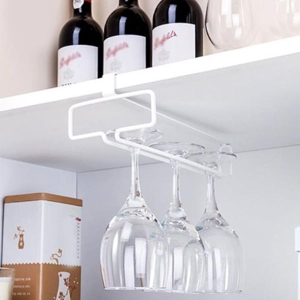 kitchen storage & organization wine glass rack hanging cup holder useful stainless steel bar goblet stemware organizer
kitchen storage & organization wine glass rack hanging cup holder useful stainless steel bar goblet stemware organizer