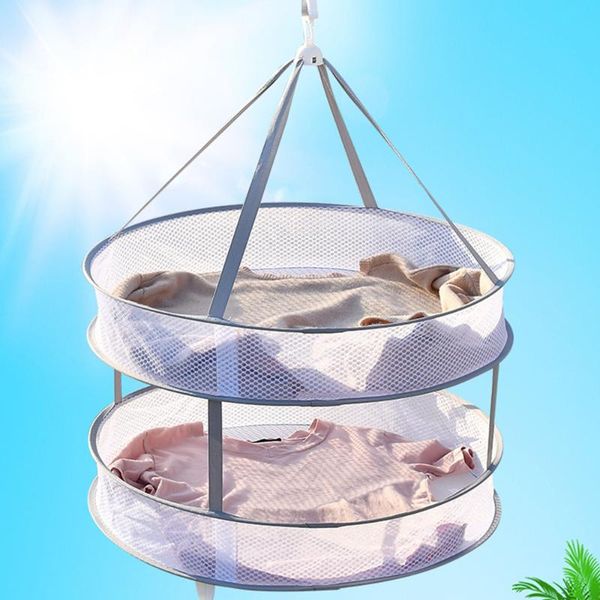 laundry storage & organization home windproof folding clothes basket double-layer net hanger sweater anti-deformation
laundry storage & organization home windproof folding clothes basket double-layer net hanger sweater anti-deformation
