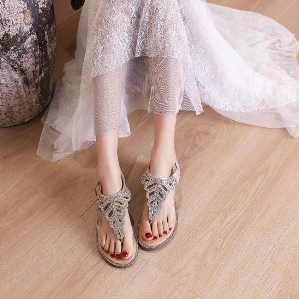 sandals crrcrrcrr glitter women's summer flip-flops elastic band beach vacation bohemia style plus size women slipper flat shoes, Black
sandals crrcrrcrr glitter women's summer flip-flops elastic band beach vacation bohemia style plus size women slipper flat shoes, Black