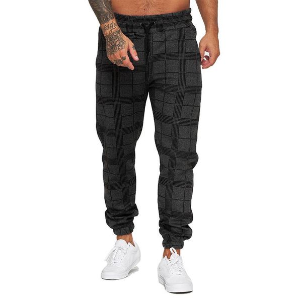 men's pants men spring autumn casual striped plaid printing fitness fashion plus size pencil, Black
men's pants men spring autumn casual striped plaid printing fitness fashion plus size pencil, Black