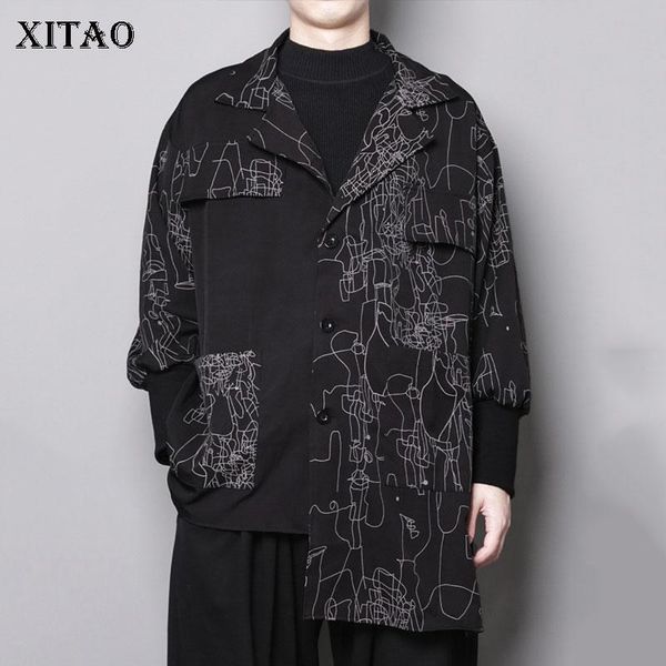 xitao new abstract print women blazer fashion personality asymmetrical placket 2021 spring and autumn trendy all-match zy5355, White;black
xitao new abstract print women blazer fashion personality asymmetrical placket 2021 spring and autumn trendy all-match zy5355, White;black