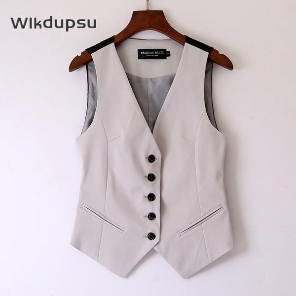 vintage classic vest for women fashion sleeveless blazer jacket formal business office ladies work wear female plus size, Black;white 
vintage classic vest for women fashion sleeveless blazer jacket formal business office ladies work wear female plus size, Black;white