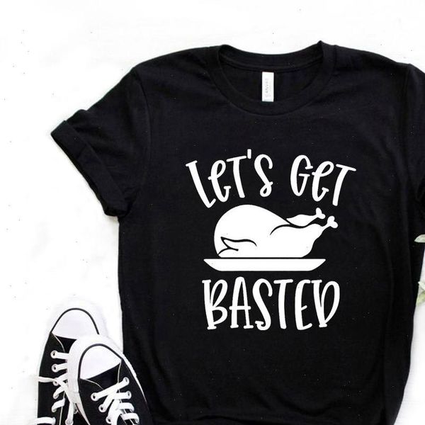 women t shirt lets get basted thanksgiving print tshirt women short sleeve o neck loose t shirt ladies causal tee shirt, White
women t shirt lets get basted thanksgiving print tshirt women short sleeve o neck loose t shirt ladies causal tee shirt, White