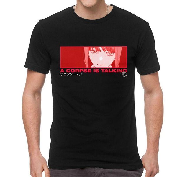 men's t-shirts a corpse is talking t-shirt men graphic t shirt short sleeve cotton chainsaw man manga makima tshirt unique tee, White;black
men's t-shirts a corpse is talking t-shirt men graphic t shirt short sleeve cotton chainsaw man manga makima tshirt unique tee, White;black