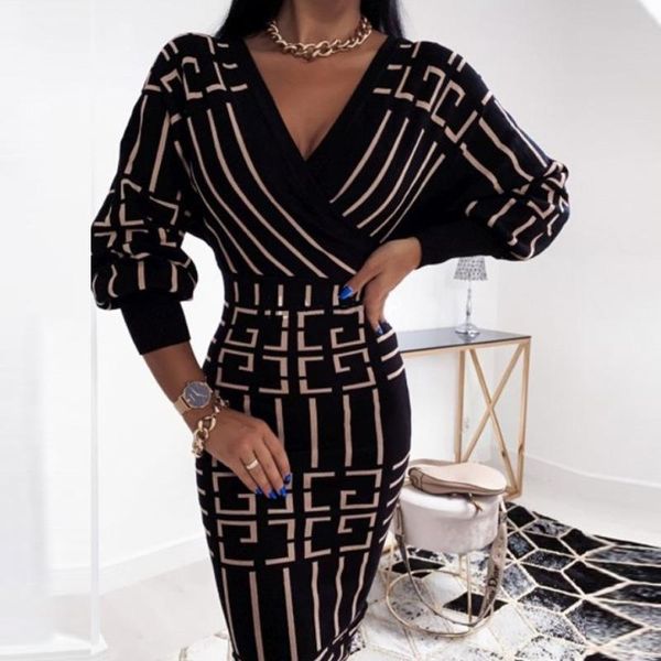 casual dresses striped print slim women dress winter deep v neck bodycon autumn elegant office lady long sleeve party, Black;gray
casual dresses striped print slim women dress winter deep v neck bodycon autumn elegant office lady long sleeve party, Black;gray