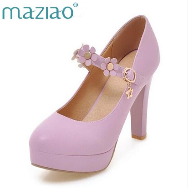 dress shoes maziao women mary janes platform high heels flower white wedding buckle strap female party pumps purple pink, Black
dress shoes maziao women mary janes platform high heels flower white wedding buckle strap female party pumps purple pink, Black