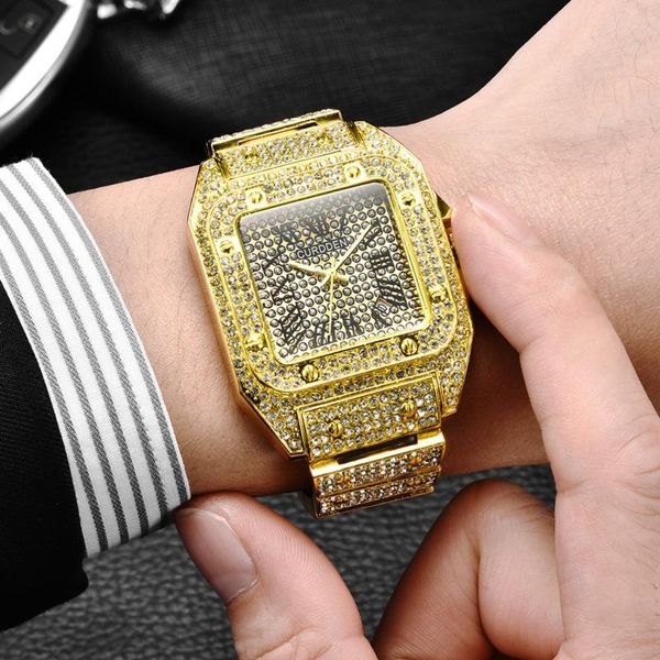 wristwatches relogio masculino gold watch men square mens watches golden quartz reloj stainless steel waterproof wrist, Slivery;brown
wristwatches relogio masculino gold watch men square mens watches golden quartz reloj stainless steel waterproof wrist, Slivery;brown